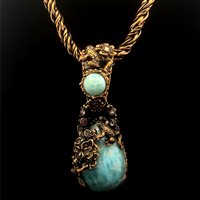 Collana Alcozer & J Donna in Lega metallica Calcedonio C178BA14 - C178BA14